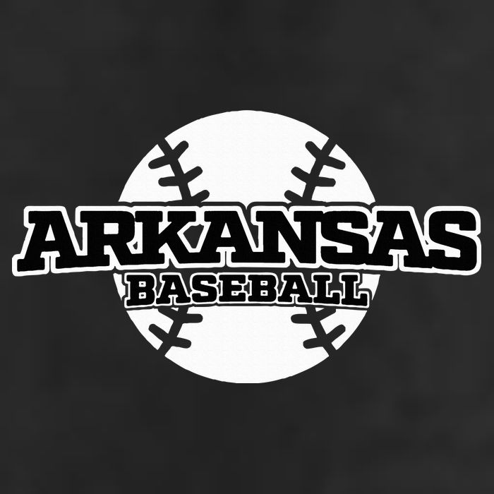 Arkansas Baseball 7 Panel Mesh Trucker Snapback Hat