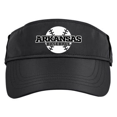 Arkansas Baseball Adult Drive Performance Visor