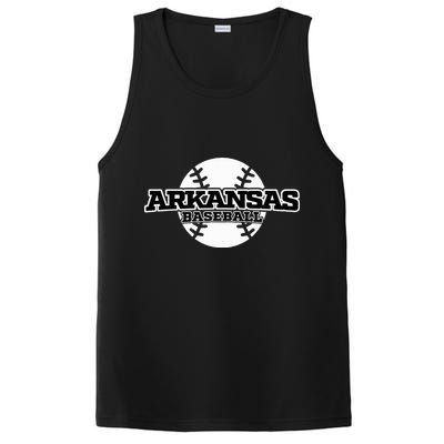 Arkansas Baseball PosiCharge Competitor Tank