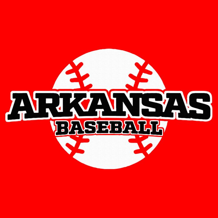 Arkansas Baseball Tie-Dye T-Shirt