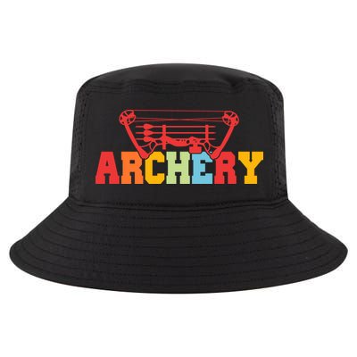 Archery Bow And Arrow Colorful Gift Cool Comfort Performance Bucket Hat