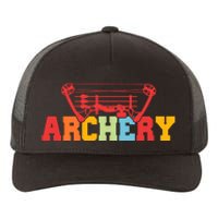 Archery Bow And Arrow Colorful Gift Yupoong Adult 5-Panel Trucker Hat