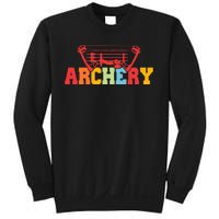 Archery Bow And Arrow Colorful Gift Sweatshirt