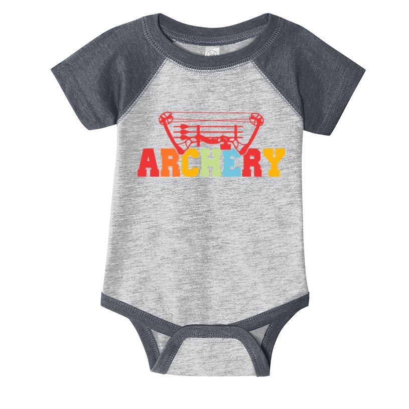 Archery Bow And Arrow Colorful Gift Infant Baby Jersey Bodysuit