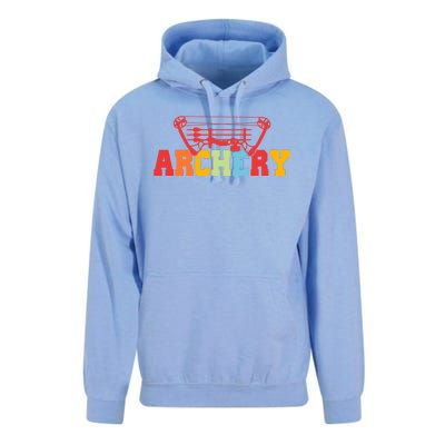 Archery Bow And Arrow Colorful Gift Unisex Surf Hoodie