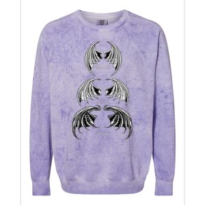 Acotar Bat Colorblast Crewneck Sweatshirt