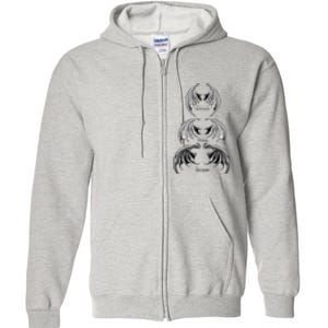 Acotar Bat Full Zip Hoodie