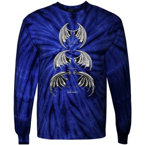 Acotar Bat Tie-Dye Long Sleeve Shirt