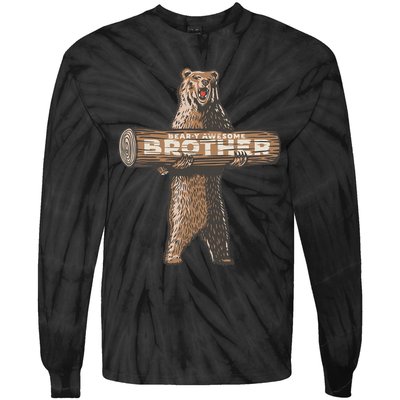 Awesome Brother Tie-Dye Long Sleeve Shirt