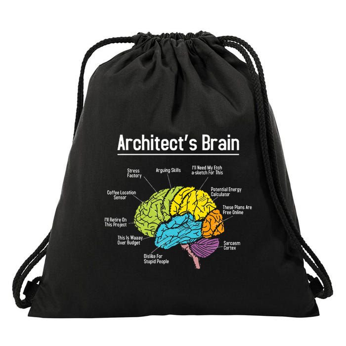 ArchitectS Brain Architect Architecture Design Plan Build Drawstring Bag