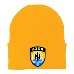 Azov Battalion A30B Shield Special Forces Ukraine Knit Cap Winter Beanie