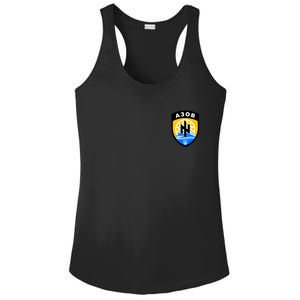 Azov Battalion A30B Shield Special Forces Ukraine Ladies PosiCharge Competitor Racerback Tank