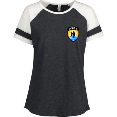 Azov Battalion A30B Shield Special Forces Ukraine Enza Ladies Jersey Colorblock Tee