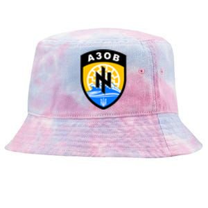 Azov Battalion A30B Shield Special Forces Ukraine Tie-Dyed Bucket Hat