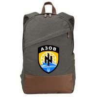 Azov Battalion A30B Shield Special Forces Ukraine Cotton Canvas Backpack
