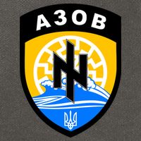 Azov Battalion A30B Shield Special Forces Ukraine Cotton Canvas Backpack