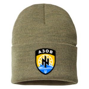 Azov Battalion A30B Shield Special Forces Ukraine Sustainable Knit Beanie