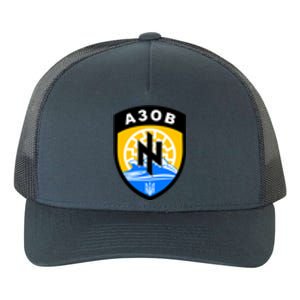 Azov Battalion A30B Shield Special Forces Ukraine Yupoong Adult 5-Panel Trucker Hat