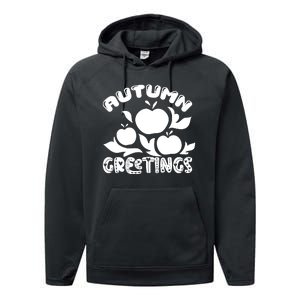 Autumn Blessings Performance Fleece Hoodie