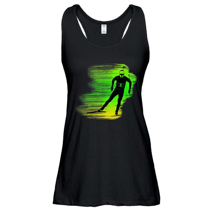 Awesome Biathlon Ladies Essential Flowy Tank