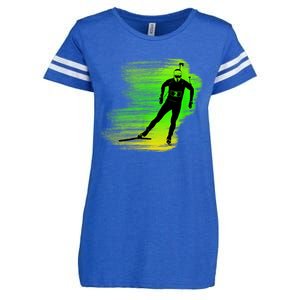 Awesome Biathlon Enza Ladies Jersey Football T-Shirt