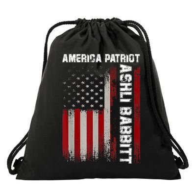 Ashli Babbitt Drawstring Bag
