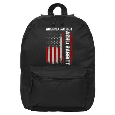 Ashli Babbitt 16 in Basic Backpack