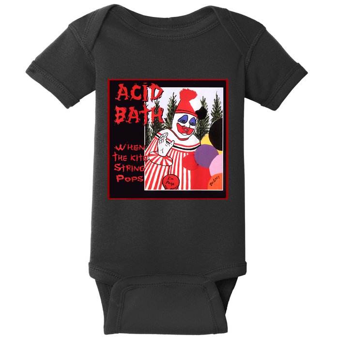 Acid Baths Album When The Kite String Pops Baby Bodysuit
