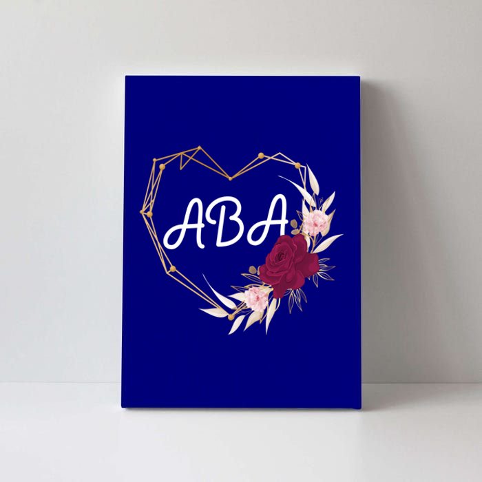 Applied Behavior Analysis Aba Squad Behaviors Team Analyst Gift Canvas