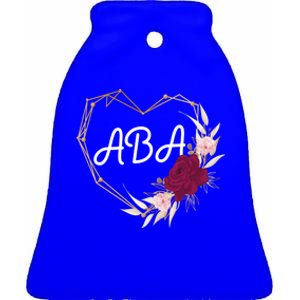 Applied Behavior Analysis Aba Squad Behaviors Team Analyst Gift Ceramic Bell Ornament