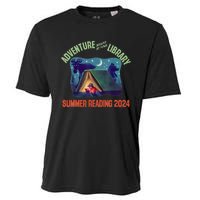 Adventure Begins At Your Library Summer Reading Program 2024 Cooling Performance Crew T-Shirt