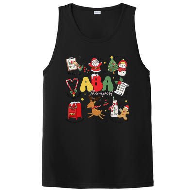 Applied Behavior Analyst Christmas Aba Behavior Analysis PosiCharge Competitor Tank