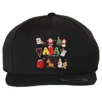 Applied Behavior Analyst Christmas Aba Behavior Analysis Wool Snapback Cap