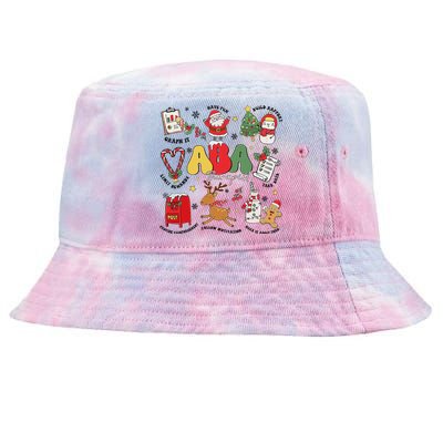 Applied Behavior Analyst Christmas Aba Behavior Analysis Tie-Dyed Bucket Hat