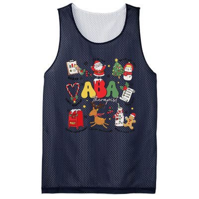 Applied Behavior Analyst Christmas Aba Behavior Analysis Mesh Reversible Basketball Jersey Tank