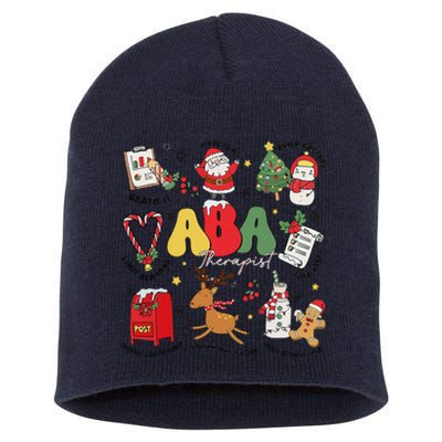 Applied Behavior Analyst Christmas Aba Behavior Analysis Short Acrylic Beanie