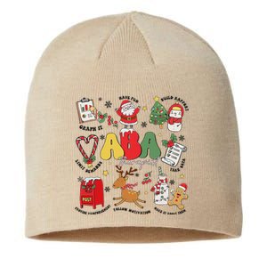 Applied Behavior Analyst Christmas Aba Behavior Analysis Sustainable Beanie