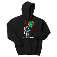 Astronaut Balloon Autism Awareness Space Autistic Boy Kids Hoodie