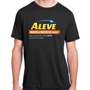 Aleve Back And Muscle Pain Nurse Pharmacy Halloween Costume Adult ChromaSoft Performance T-Shirt