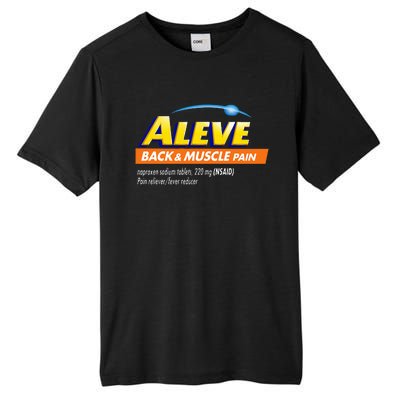 Aleve Back And Muscle Pain Nurse Pharmacy Halloween Costume Tall Fusion ChromaSoft Performance T-Shirt