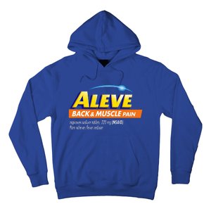 Aleve Back And Muscle Pain Nurse Pharmacy Halloween Costume Hoodie