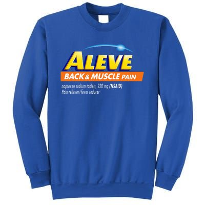 Aleve Back And Muscle Pain Nurse Pharmacy Halloween Costume Sweatshirt