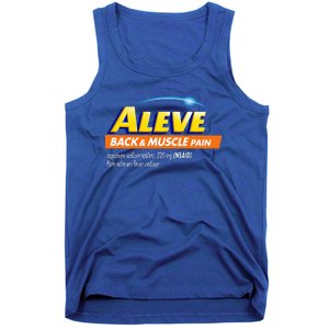 Aleve Back And Muscle Pain Nurse Pharmacy Halloween Costume Tank Top