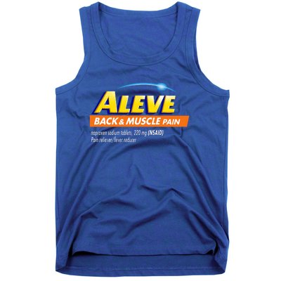 Aleve Back And Muscle Pain Nurse Pharmacy Halloween Costume Tank Top