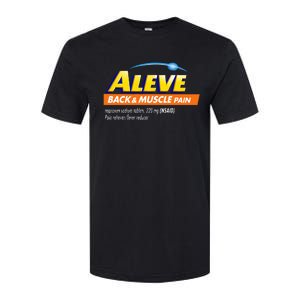 Aleve Back And Muscle Pain Nurse Pharmacy Halloween Costume Softstyle CVC T-Shirt