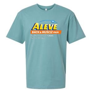 Aleve Back And Muscle Pain Nurse Pharmacy Halloween Costume Sueded Cloud Jersey T-Shirt