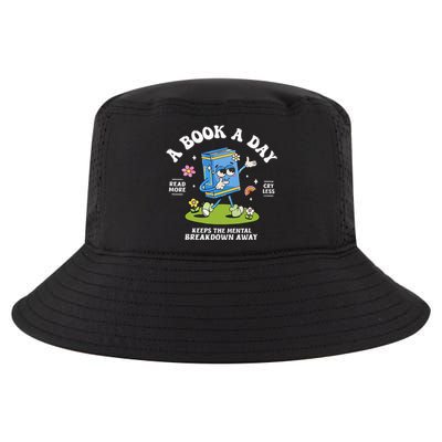 A Book A Day Keep The Mental Breakdown Away Reading Book Cool Comfort Performance Bucket Hat