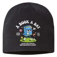 A Book A Day Keep The Mental Breakdown Away Reading Book Sustainable Beanie