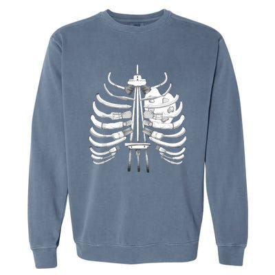 Art Bones Art I Can Feel It In My Bones! Garment-Dyed Sweatshirt