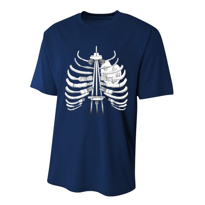 Art Bones Art I Can Feel It In My Bones! Performance Sprint T-Shirt